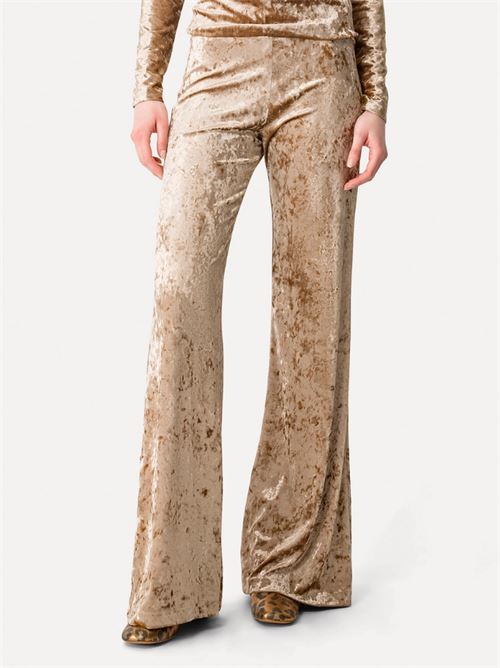 TROUSERS IN SHIMMERING VELVET FORTE_FORTE | 14102_my pantsF48A.1517 juta